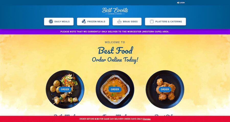 Best Foods - Online Orderding Ssytem